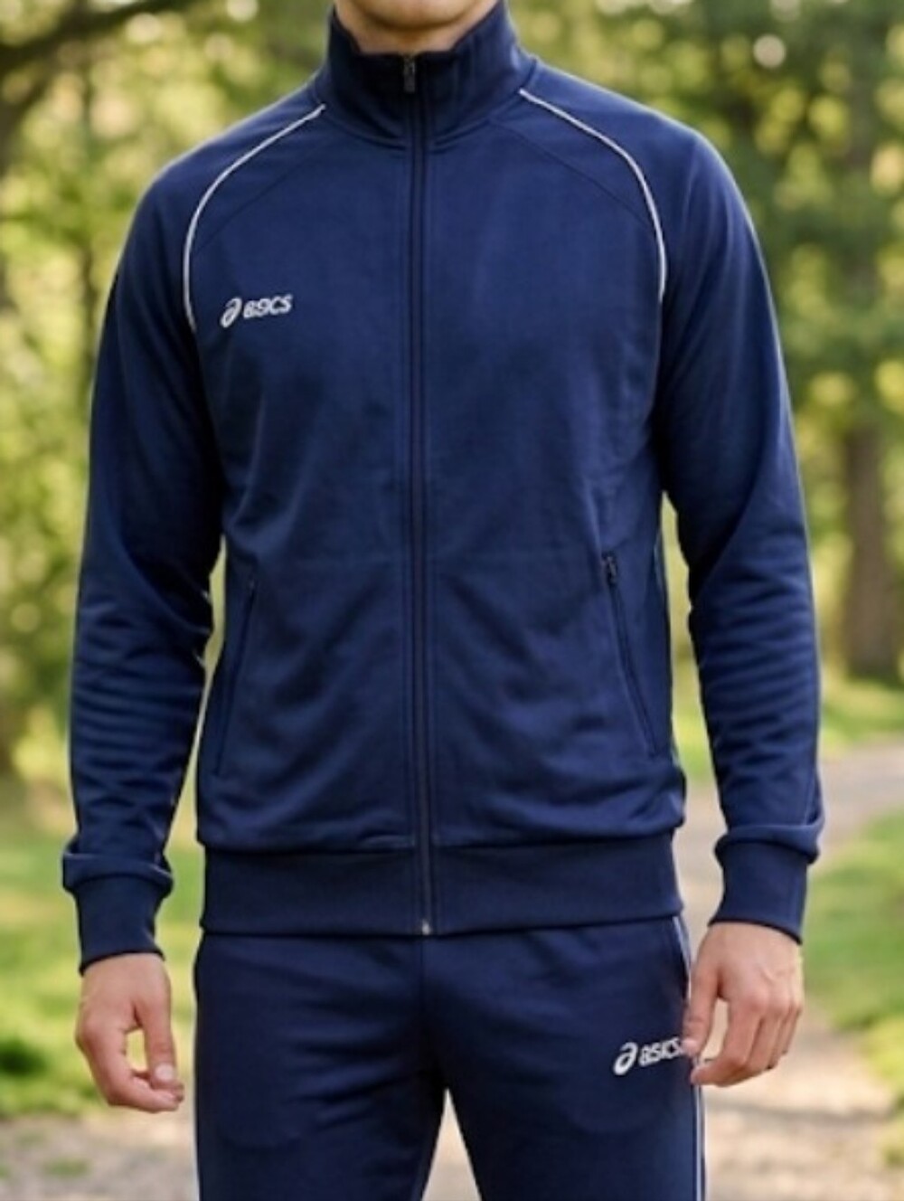 ASICS Black Track Jacket - Picture 10 of 11